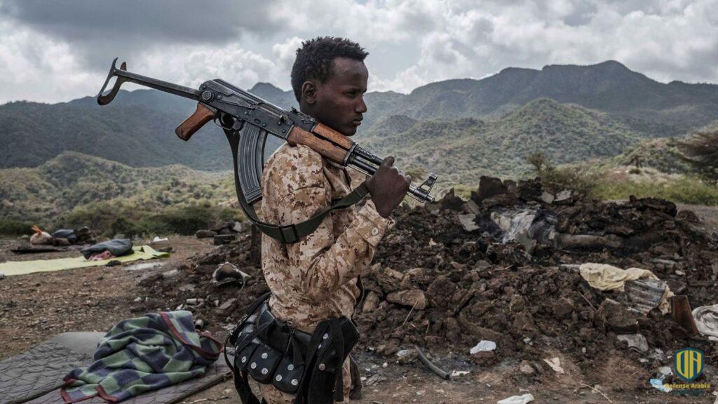 مقاتل في تيغراي