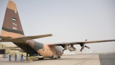 طائرة عسكرية أردنية تحمل مستشفى ميداني توجهت إلى لبنان