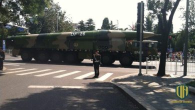 الصين تطلق صاروخ “إف-26 بي” و”دي إف-21 دي” وتحذر الولايات المتحدة