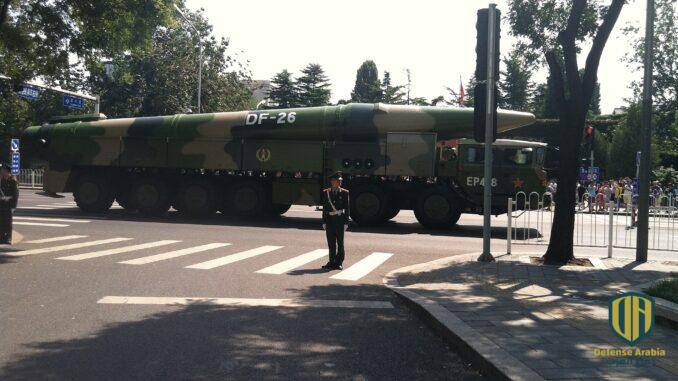 الصين تطلق صاروخ “إف-26 بي” و”دي إف-21 دي” وتحذر الولايات المتحدة