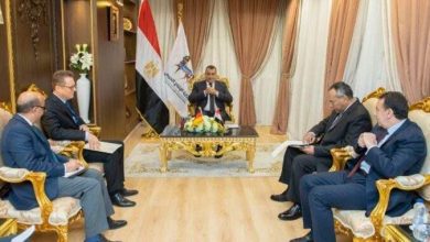 وزير الإنتاج الحربي يلتقي سفير ألمانيا لبحث سبل تعزيز التعاون المشترك