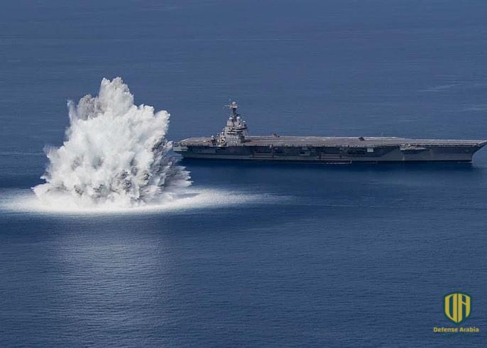 اختبار على حاملة الطائرات الأكبر "جيرالد فورد"