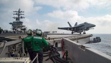 التصعيد الإيراني يجبر حاملة الطائرات الأميركية “يو إس إس إيزنهاور” على تغيِّر مسارها