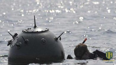 بالفيديو: الجيش اليمني يفجر ألغاما بحرية زرعتها جماعة الحوثي