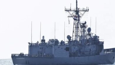 البحرية المصرية تنفذ تدريبات بحرية مع القوات اليونانية والأمريكية والإسبانية