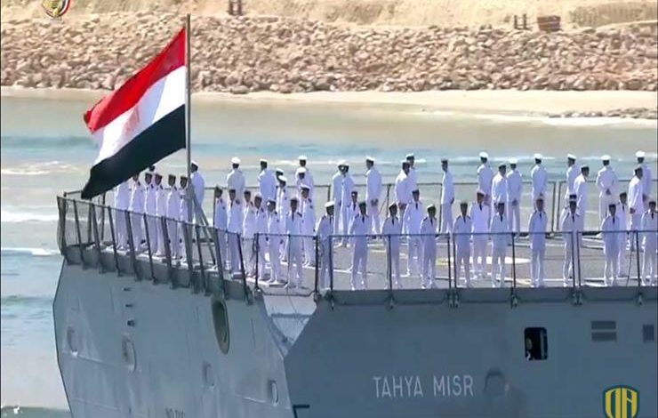 البحرية المصرية تنفذ تدريباً بحرياً عابراً مع البحرية الأمريكية والأسبانية (صور)