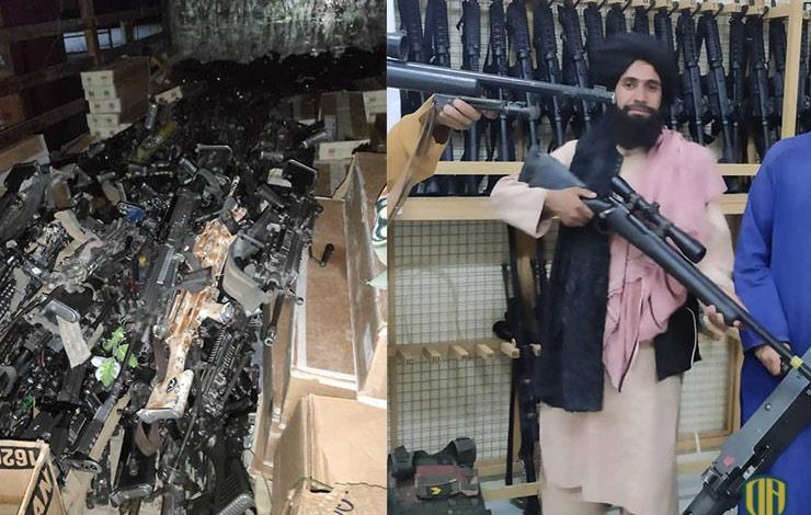 عشرات المدرعات والمروحيات والطائرات.. أهم الأسلحة التي إغنمتها “طالبان”