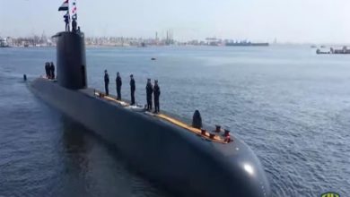 الغواصة “S-44” الألمانية تصل قاعدة الإسكندرية البحرية