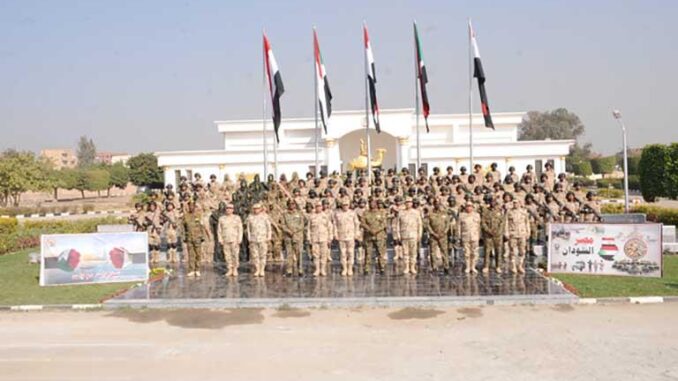 اختتام فعاليات التدريب المصري السوداني المشترك “حارس الجنوب 2”