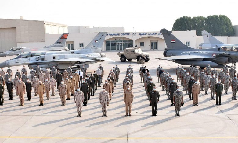 ختام فعاليات التدريب المشترك الجوي المصري الإماراتي “زايد-3” بدولة الإمارات العربية المتحدة (صور)
