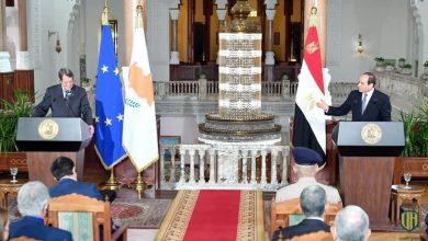 في ظل التحديات المشتركة التي تواجه البلدين.. قمة مصرية قبرصية لدعم التعاون العسكري والامني