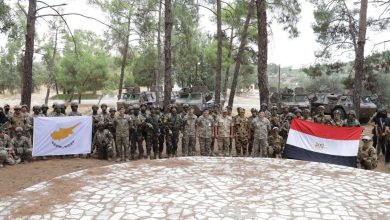 اختتام فعاليات التدريب المشترك المصري القبرصي “بطليموس 2021”