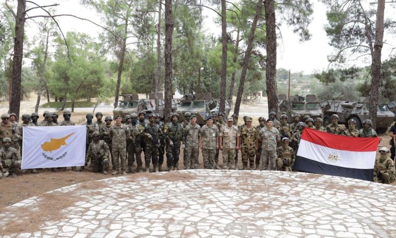 اختتام فعاليات التدريب المشترك المصري القبرصي “بطليموس 2021”