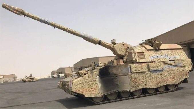 مدافع ألمانية متطورة تصل إلى أوكرانيا عبر قطر