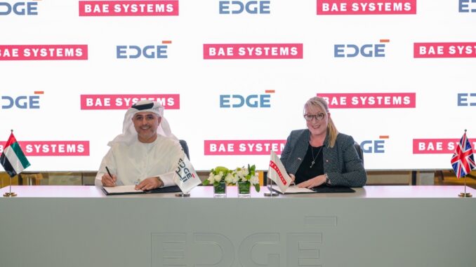 “ايدج” و”بي أيه إي سيستمز” تستكشفان فرص الابتكار المشترك في قطاع الدفاع بدولة الإمارات