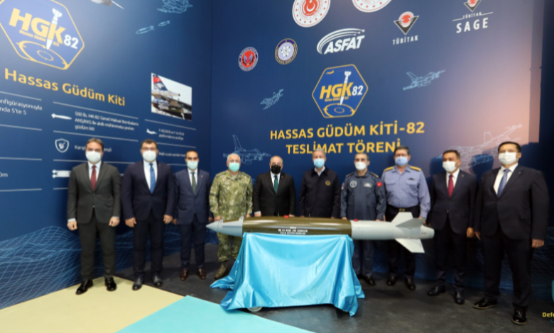 قذائف ذكية موجهة محلية الصنع لصالح الجيش التركي