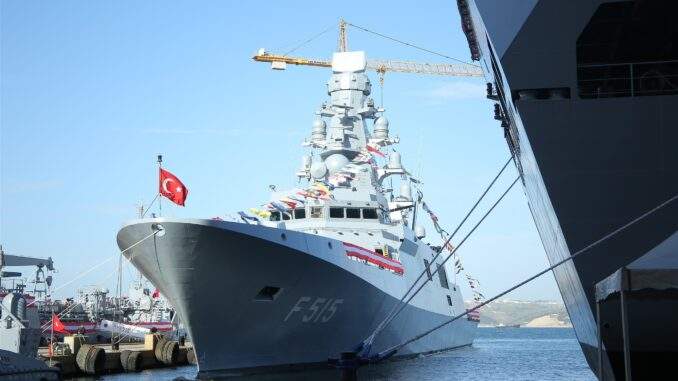 البحرية التركية تستقبل 4 سفن جديدة من بينها أول فرقاطة محلية الصنع