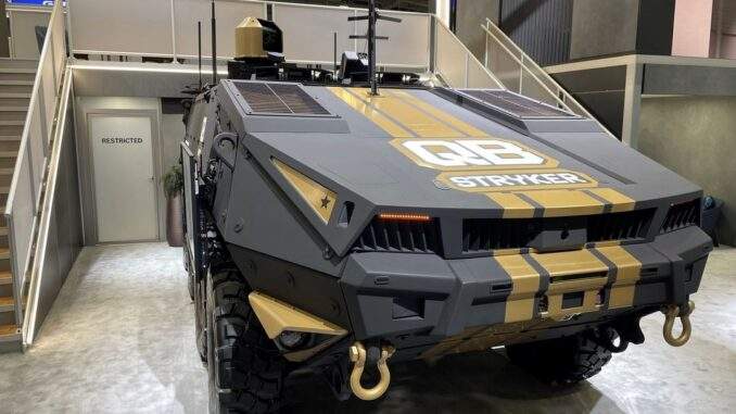 “جنرال ديناميكس” تكشف النقاب عن مركبة “سترايكر كيو بي” الجديدة