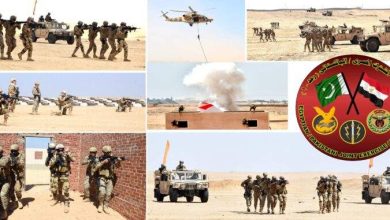 ختام فعاليات التدريب المصري الباكستاني المشترك “رعد – 1”