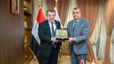 وزير الإنتاج الحربي المصري وسفير أرمينيا يبحثان تعزيز التعاون الدفاعي والصناعي