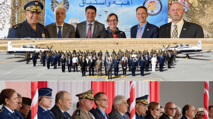 تونس تتسلّم طائرة تدريبية من إنتاج “تيكسترون افييشن ديفينس”