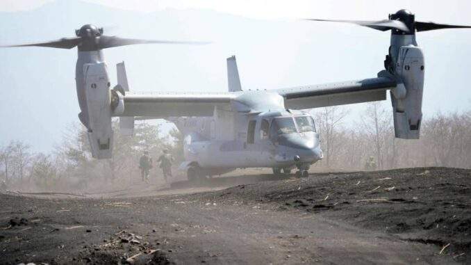 بعد سلسلة حوادث.. الجيش الأميركي يمنع تحليق طائرة “أوسبري”