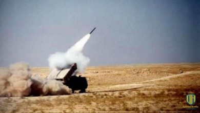 نشر فيديو للهجوم الصاروخي على العاصمة السعودية