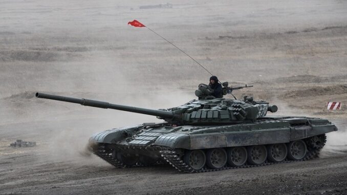 دبابة "تي-72" الروسية