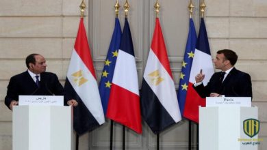 الرئيس المصري والفرنسي وأجريا مباحثات بشأن ليبيا وسد النهضة