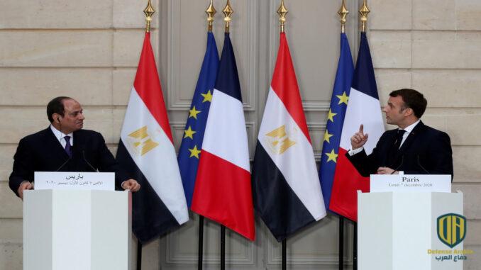 الرئيس المصري والفرنسي وأجريا مباحثات بشأن ليبيا وسد النهضة