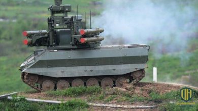نماذج حديثة من المعدات الحربية للقوات البرية الروسية عام 2021