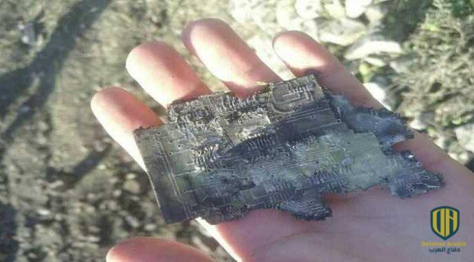 سوريا: مواطنون يعثرون على حطام قد يكون لصاروخ “S-300”.. (صور)