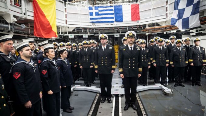 البحرية اليونانية تفتح آفاقاً جديدة بتسلمها الفرقاطة “إتش إس كيمون”  من “نافال جروب”
