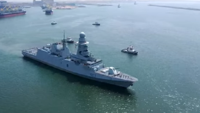 معلومات عن الفرقاطة “فریم بيرجامیني” التي تسلّمها الجيش المصري