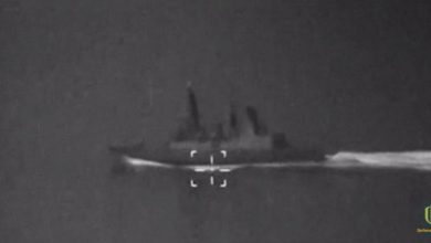 بالفيديو: حادث المدمرة البريطانية الحدودي قبالة ساحل شبه جزيرة القرم