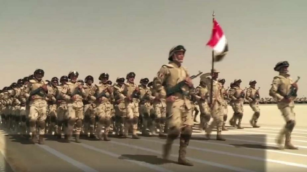 عناصر من الجيش المصري