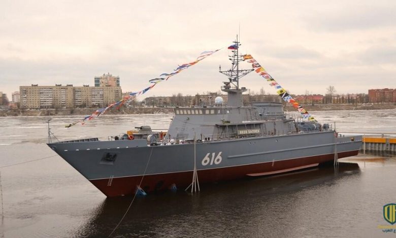 كاسحة ألغام روسية حديثة تستخدم روبوتا للبحث عن الألغام البحرية الخطيرة