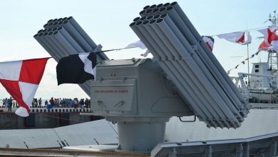 البحرية الروسية تستخدم راجمات الصواريخ البحرية للمرة الأولى