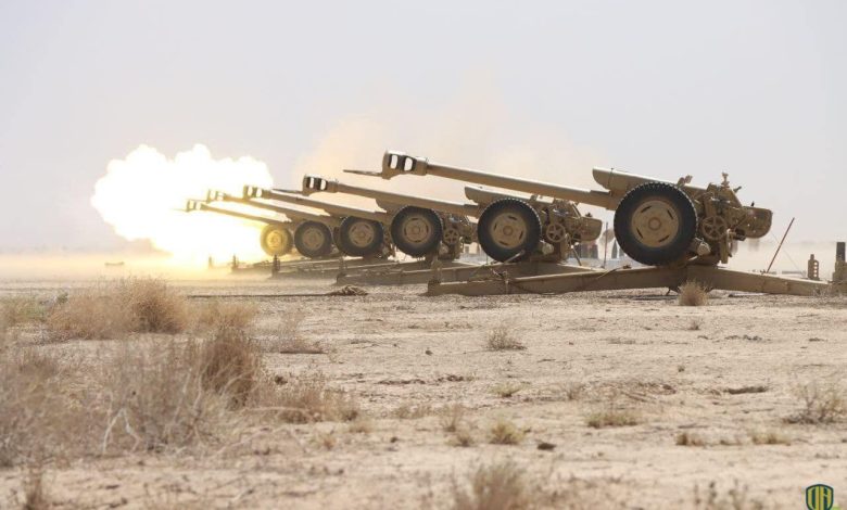 العراق يجري تجربة ناجحة لمدفع “التحدي” المحلي الصنع