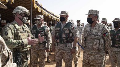 بالصور: المنطقة العسكرية الجنوبية الأردنية تنفذ تمريناً عسكرياً مع القوات الأمريكية