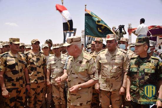 فيديو.. اختتام تدريبات “حماة النيل” بين جيشي مصر والسودان