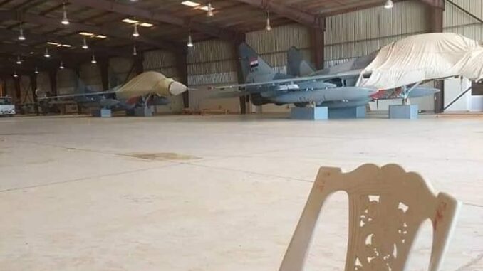 صور ترصد موقع مقاتلتين مصريتين في السودان بعد تدمير 3 مقاتلات “ميغ-29”