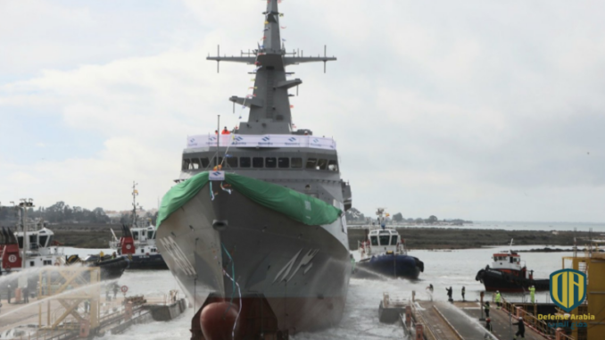 البحرية السعودية تعوّم في إسبانيا ثاني سفنها القتالية ضمن مشروع السروات
