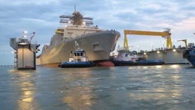 الولايات المتحدة تطور أسلحة جديدة.. سفينة حربية عملاقة تثير الجدل