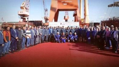 تدشين القاطرة الثالثة من طراز ASD بترسانة الإسكندرية