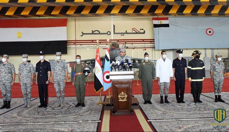القوات الجوية المصرية تحتفل بعيدها التاسع والثمانين وتظهر أقوى مقاتلاتها في سماء البلاد