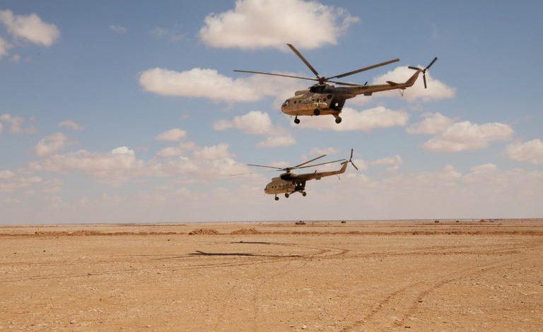 تدريب عسكري لرفع جاهزية الجيش الليبي (صور)