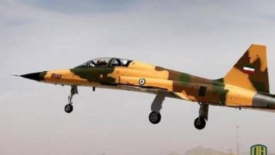 بالفيديو: مقاتلة “ميغ- 29” إيرانية تدمر صاروخا أطلقته مقاتلة “إف-5”