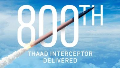 “لوكهيد مارتن” تسلّم الصاروخ رقم 800 من طراز THAAD المضاد للصواريخ الباليستية