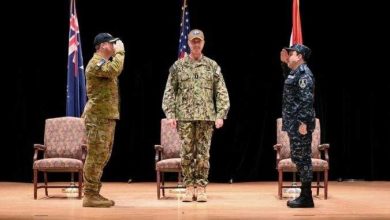 البحرية المصرية تتسلم قيادة قوة المهام المشتركة 153 لتأمين البحر الأحمر وخليج عدن